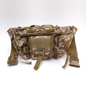 D5 Colum Digital Camouflage Tactical Style Fanny Waist Pack Crossbody bag‎ Cammo